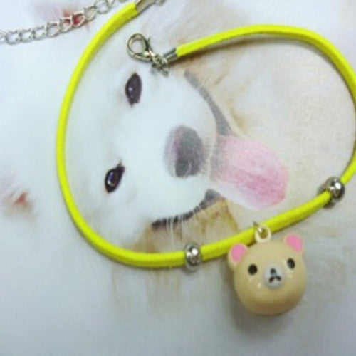 Small Pet Dog/Cat Necklace Rope Built A Bell Pet