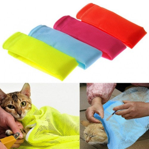 Grooming Bag Cat Bath Bags Fitted Mesh Bag