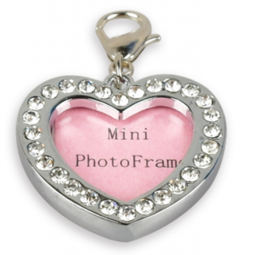 Pet Dog Tags and Charms Mini Photo Frame